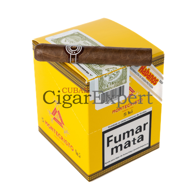 Expert Cigar on top Montecristo No. 5 (5x5)
